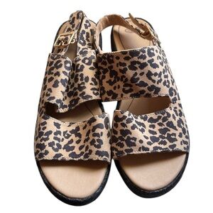 Dr Scholls Leopard Print Women's Sandals